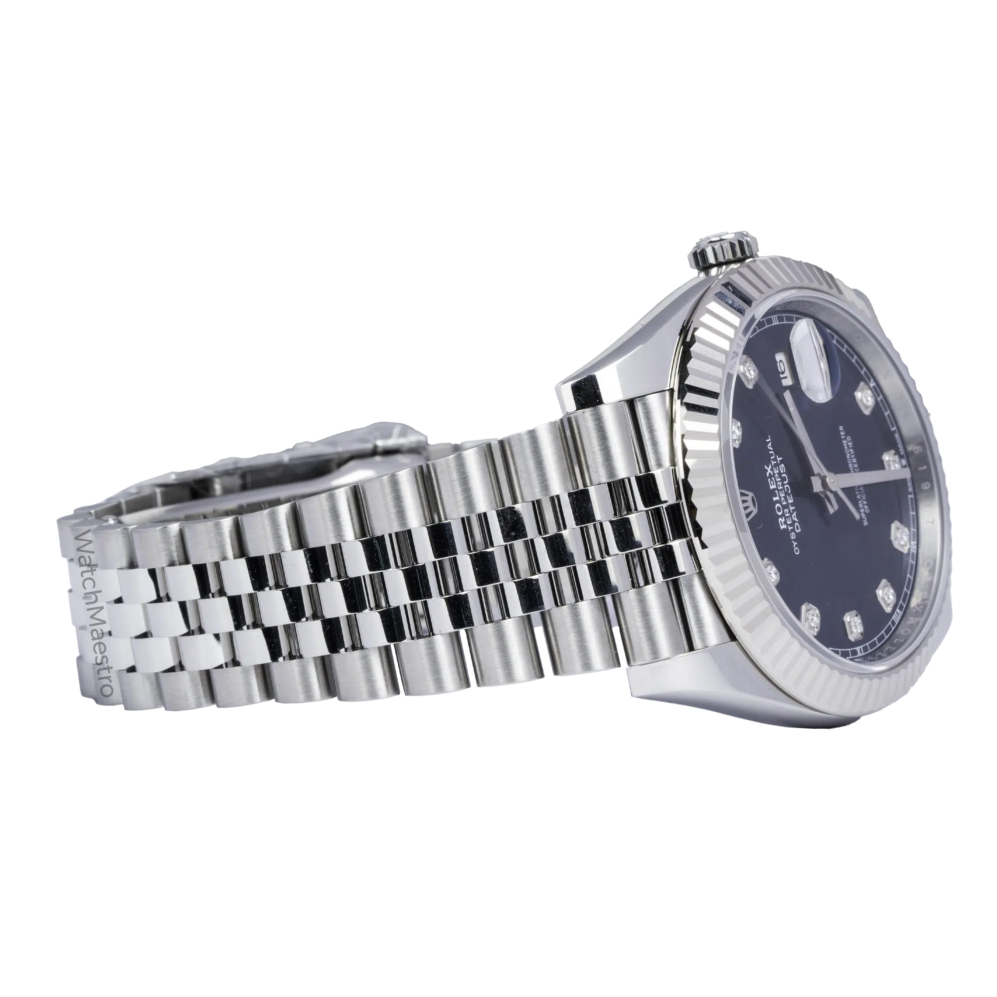 Rolex Datejust 41 Blue Diamond Jubilee 4