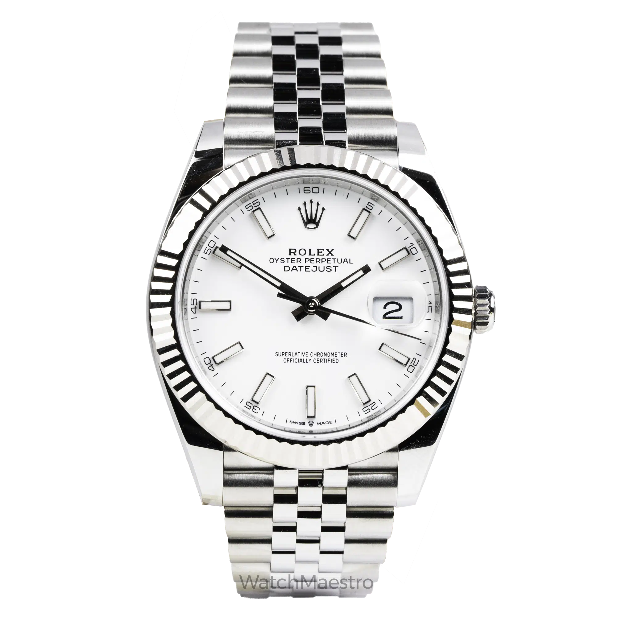 Rolex Datejust 41 White Index 1