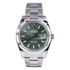Rolex Datejust Mint Green Oyster