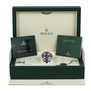 Rolex Daytona Platinum Exhibition case back