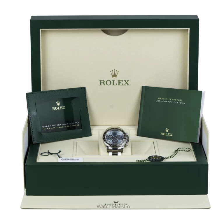 Rolex Daytona Platinum Exhibition case back