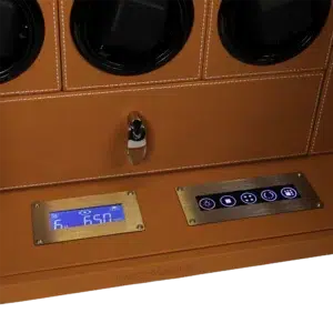 Watch Winder Safe Orange 2