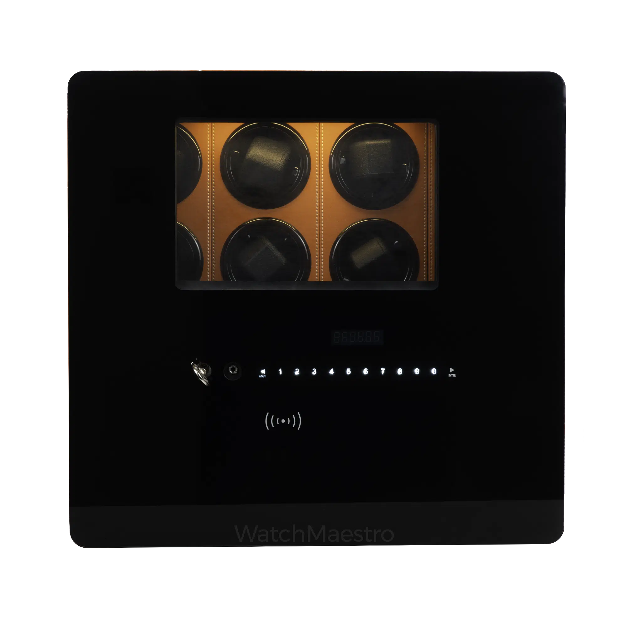 Watch Winder Safe Orange 6