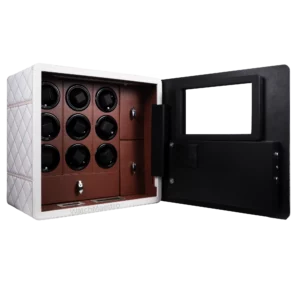 Watch Winder Safe White 3