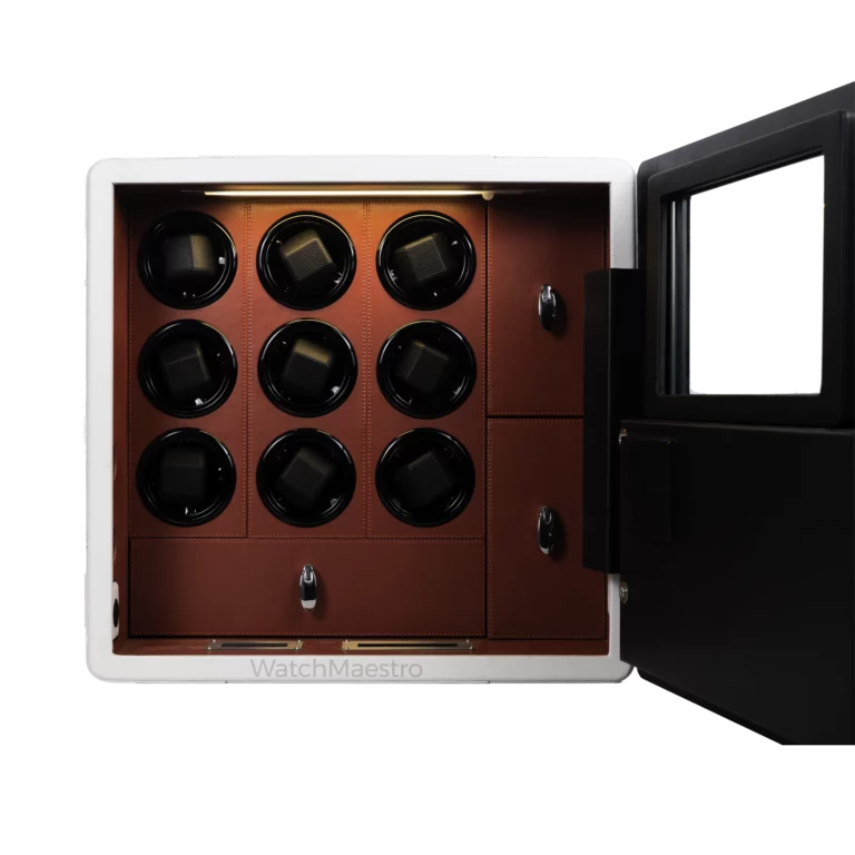 Watch Winder Safe White 4