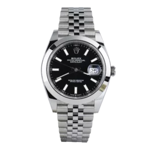 Rolex Datejust Black Smooth Jubilee 1