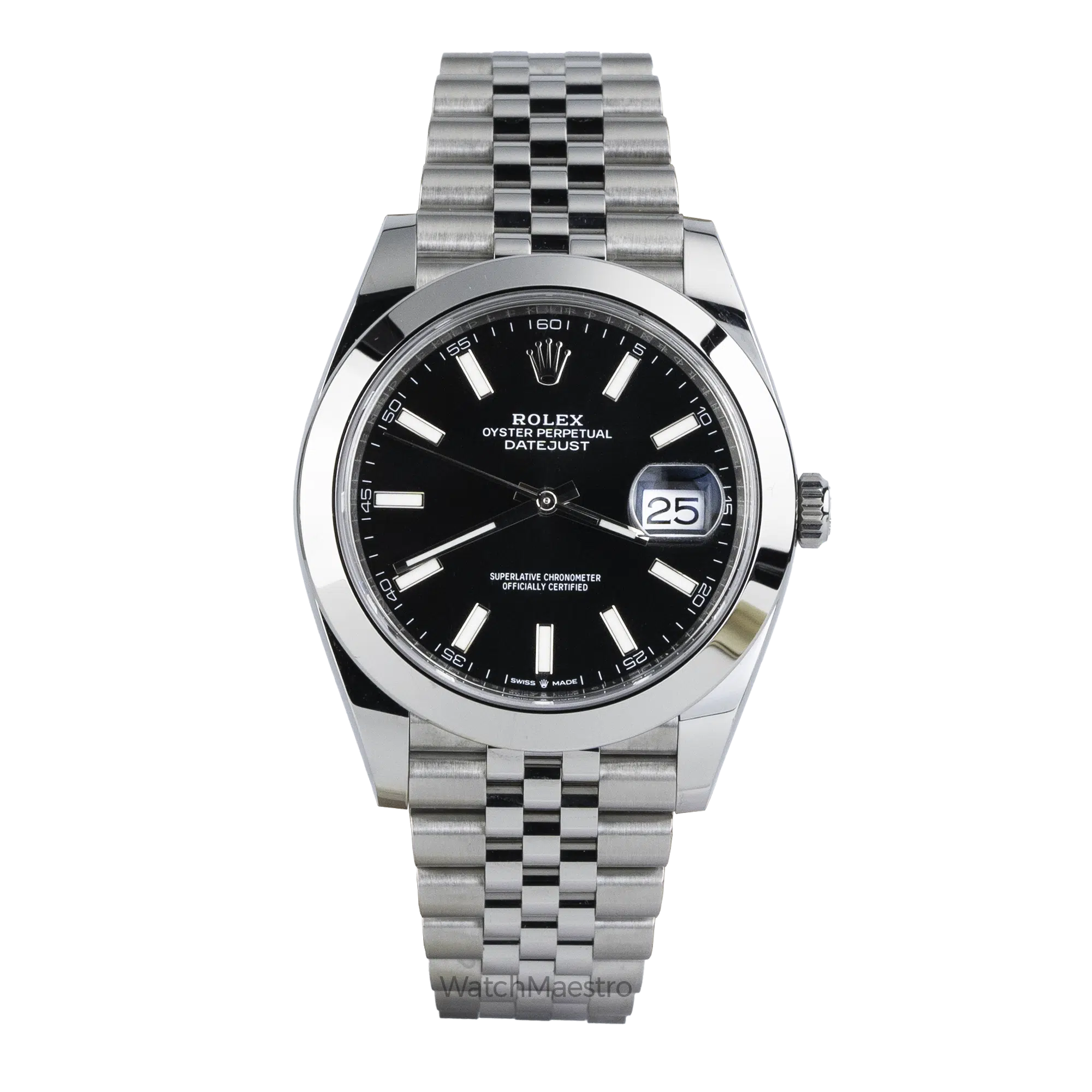 Rolex Datejust Black Smooth Jubilee 1