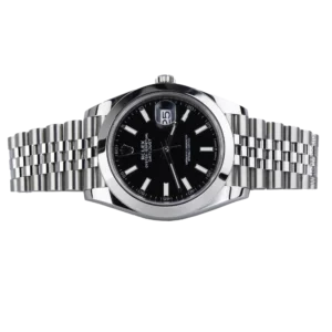 Rolex Datejust Black Smooth Jubilee 2