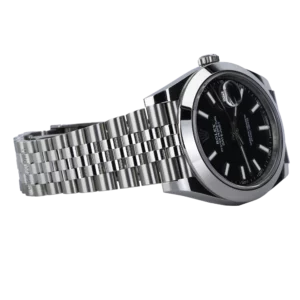 Rolex Datejust Black Smooth Jubilee 4