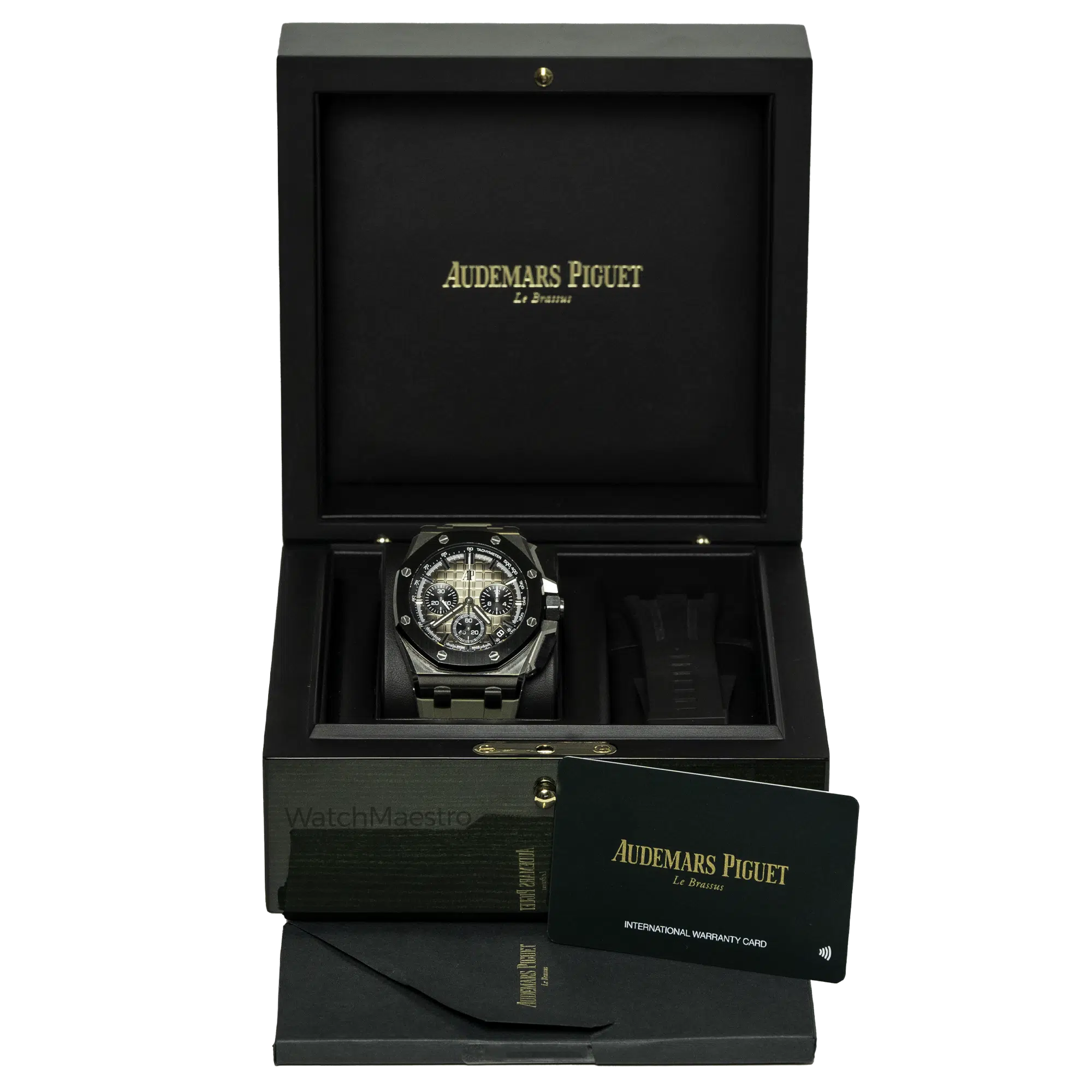 AP Royal Oak Offshore Chronograph Green Box