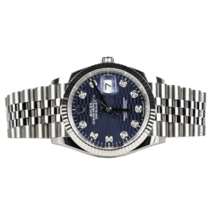 Rolex Datejust 36 Jubilee Blue Motif Diamonds 2