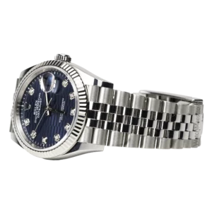 Rolex Datejust 36 Jubilee Blue Motif Diamonds 4