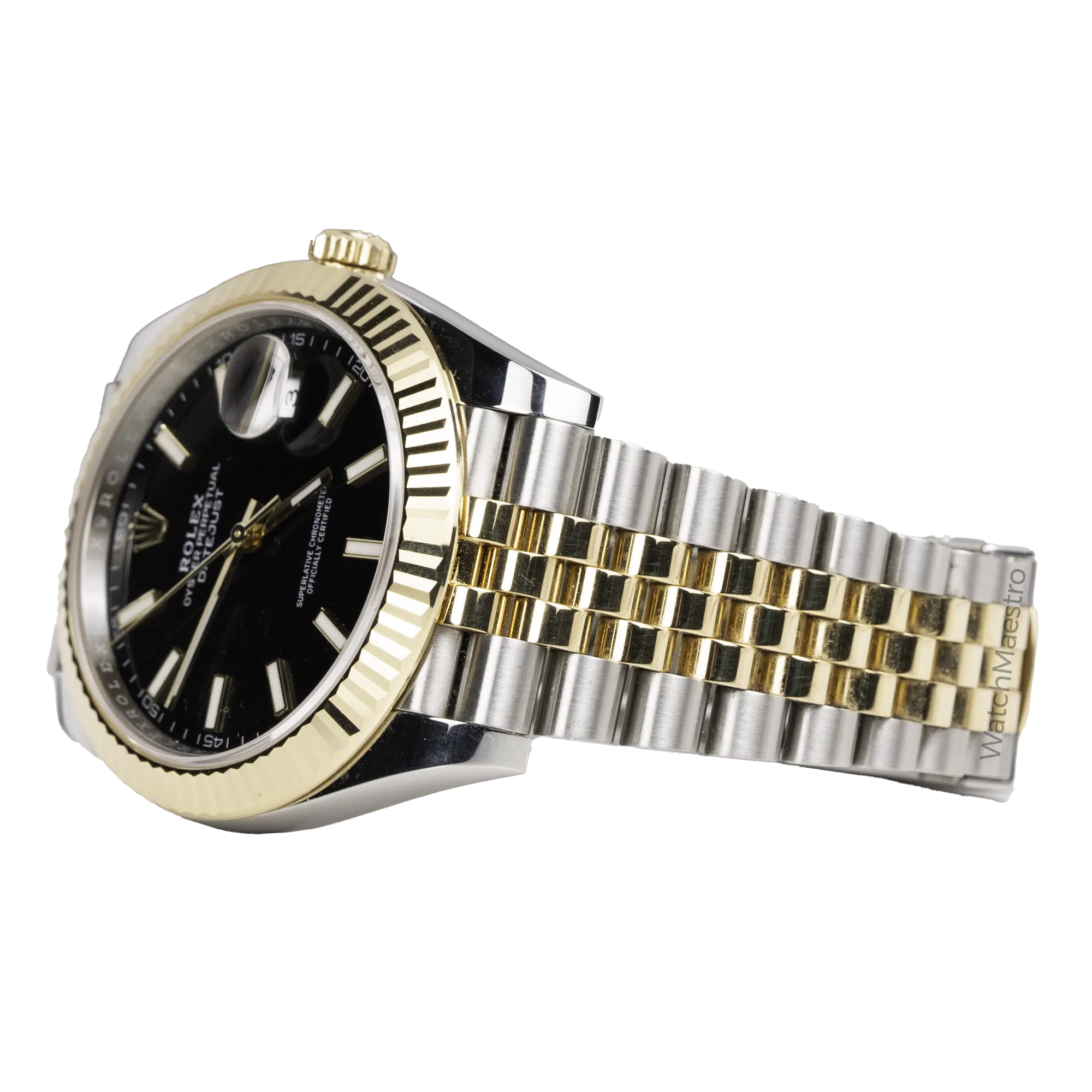 Rolex Datejust Black Dial Two Tone 3