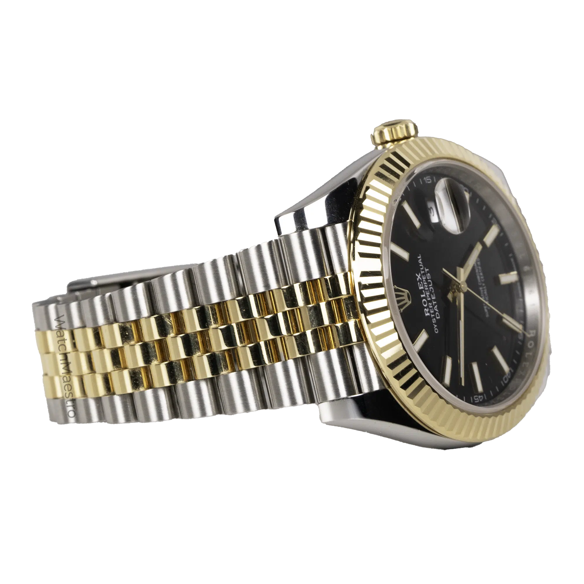 Rolex Datejust Black Dial Two Tone 4