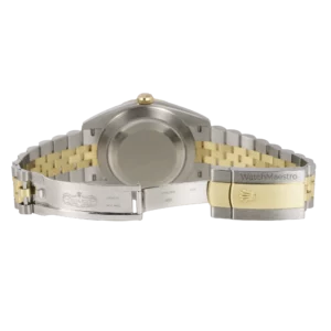 Rolex Datejust Black Dial Two Tone 8