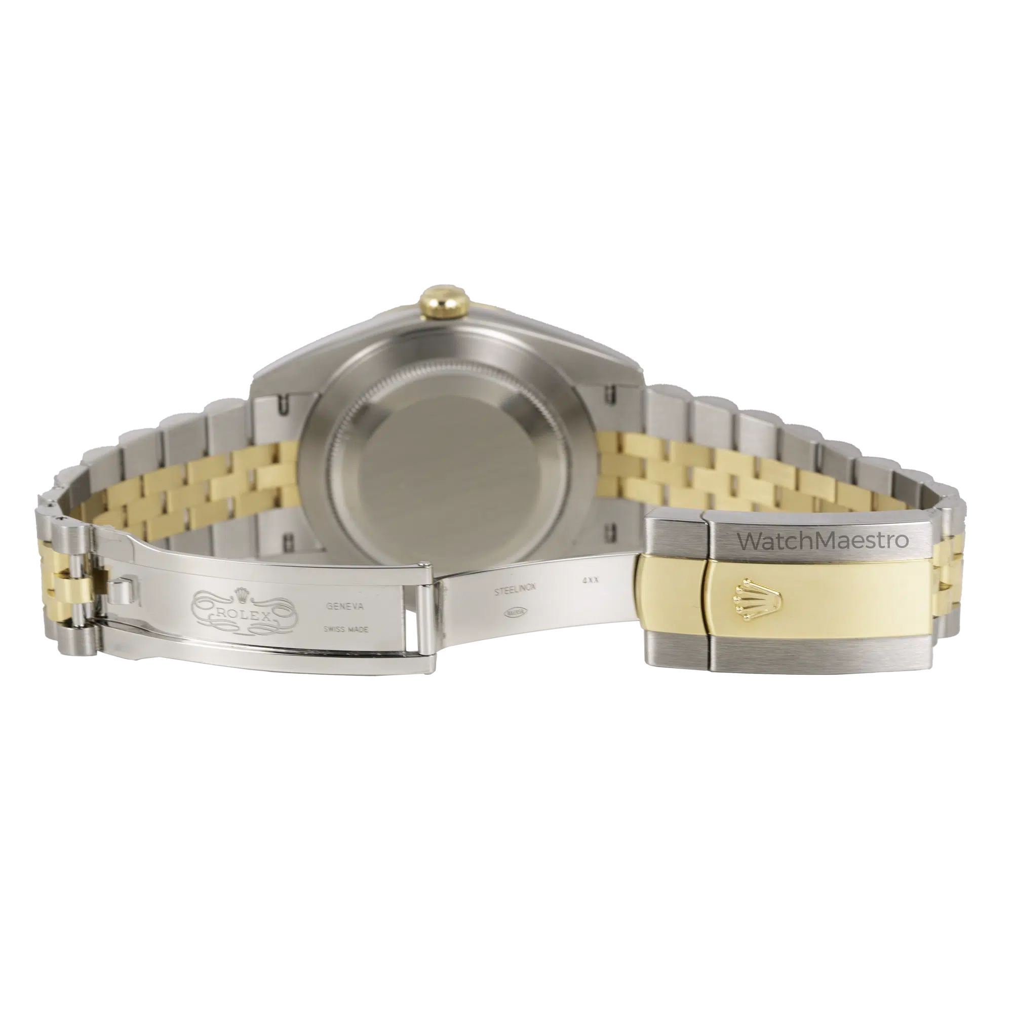 Rolex Datejust Black Dial Two Tone 8