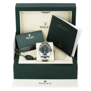 Rolex Oyster Perpetual 36mm Green Dial (10)