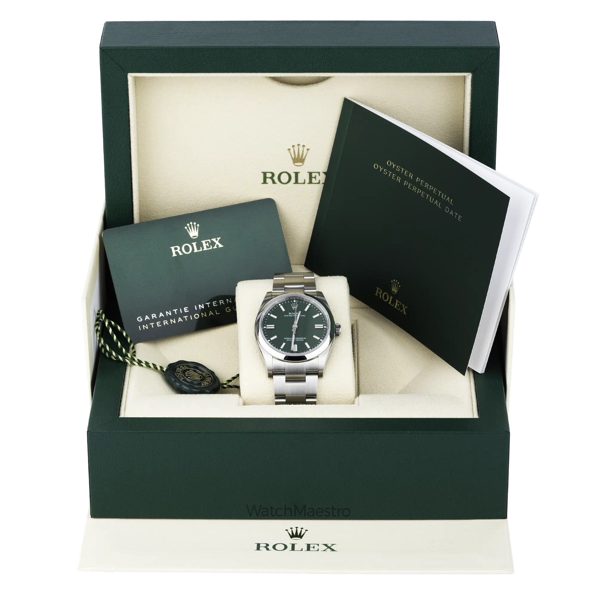 Rolex Oyster Perpetual 36mm Green Dial (10)