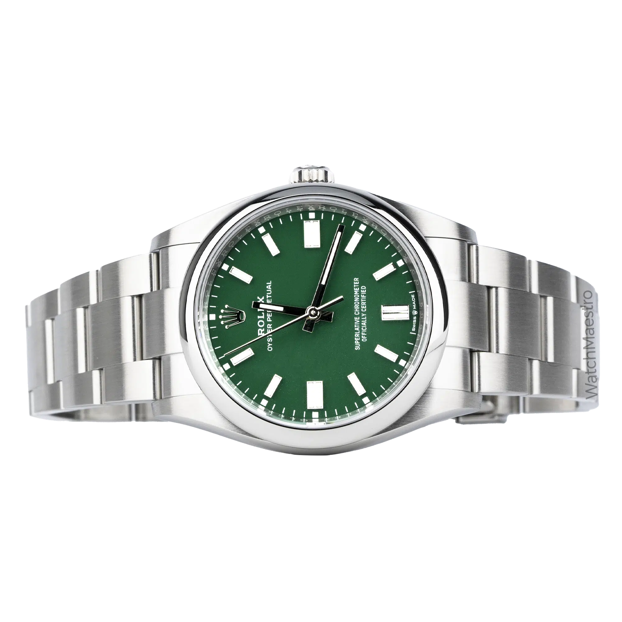 Rolex Oyster Perpetual 36mm Green Dial (2)