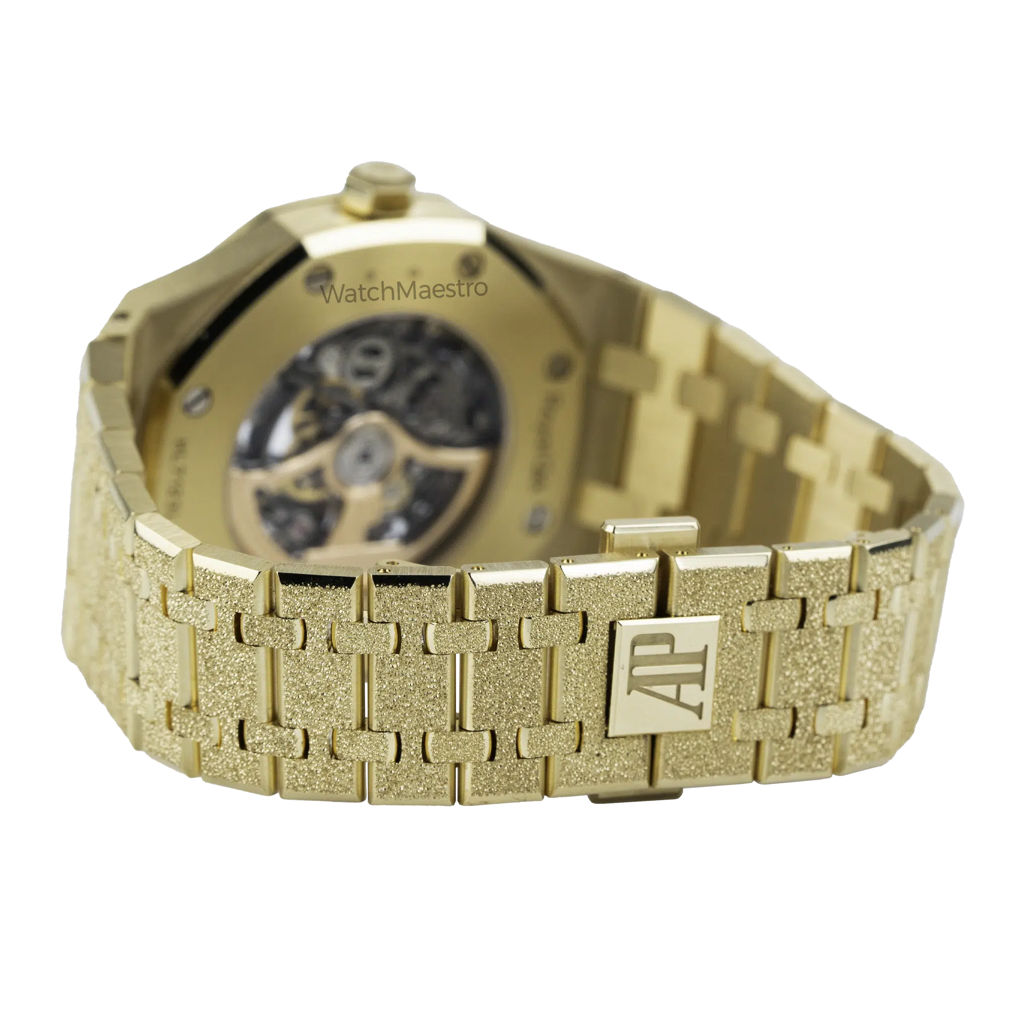 AP Royal Oak Frosted Gold Openworked Rainbow 5