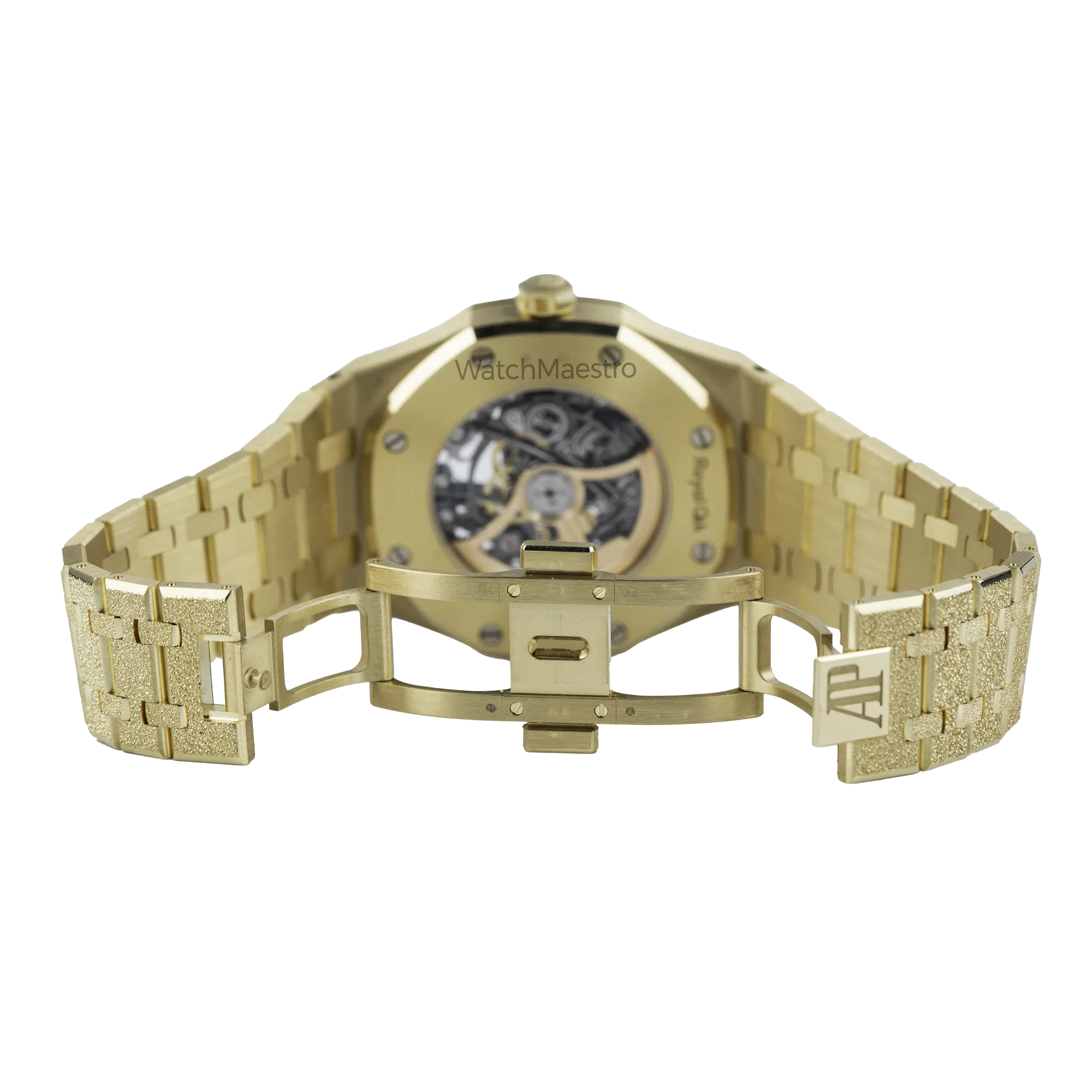 AP Royal Oak Frosted Gold Openworked Rainbow 6