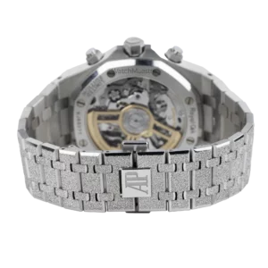 AP Royal Oak White Gold Chronograph Frosted (5)