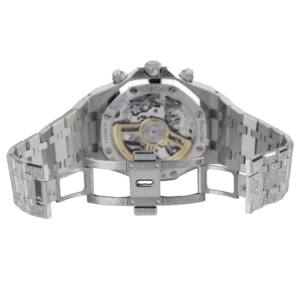 AP Royal Oak White Gold Chronograph Frosted (8)