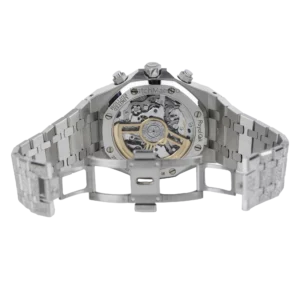 AP Royal Oak White Gold Chronograph Frosted (9)