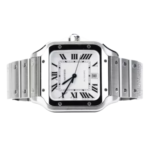 Cartier Santos White Roman (2)