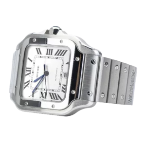 Cartier Santos White Roman (3)