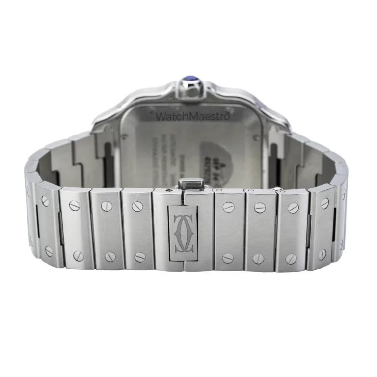 Cartier Santos White Roman (5)