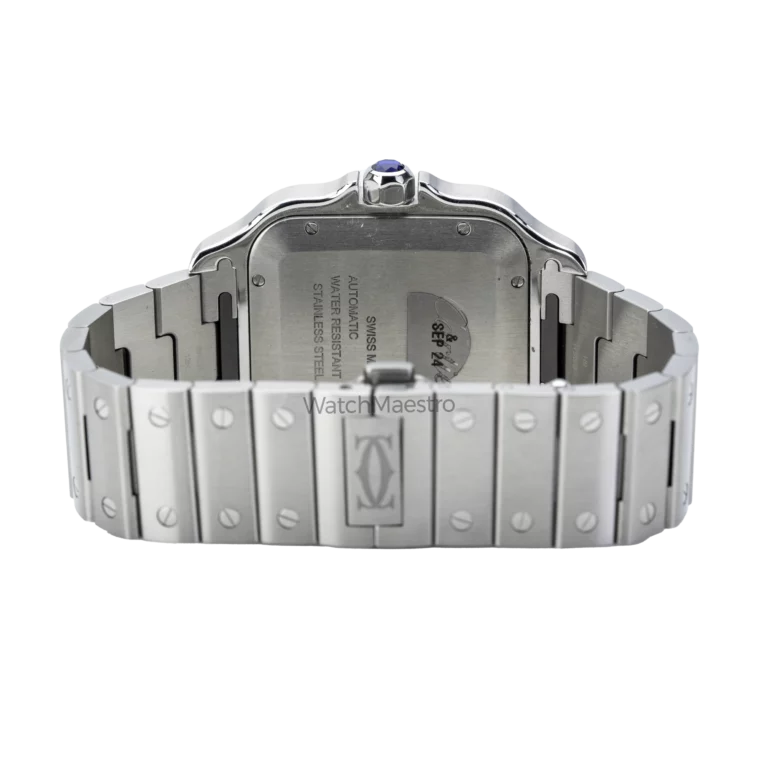 Cartier Santos White Roman (6)