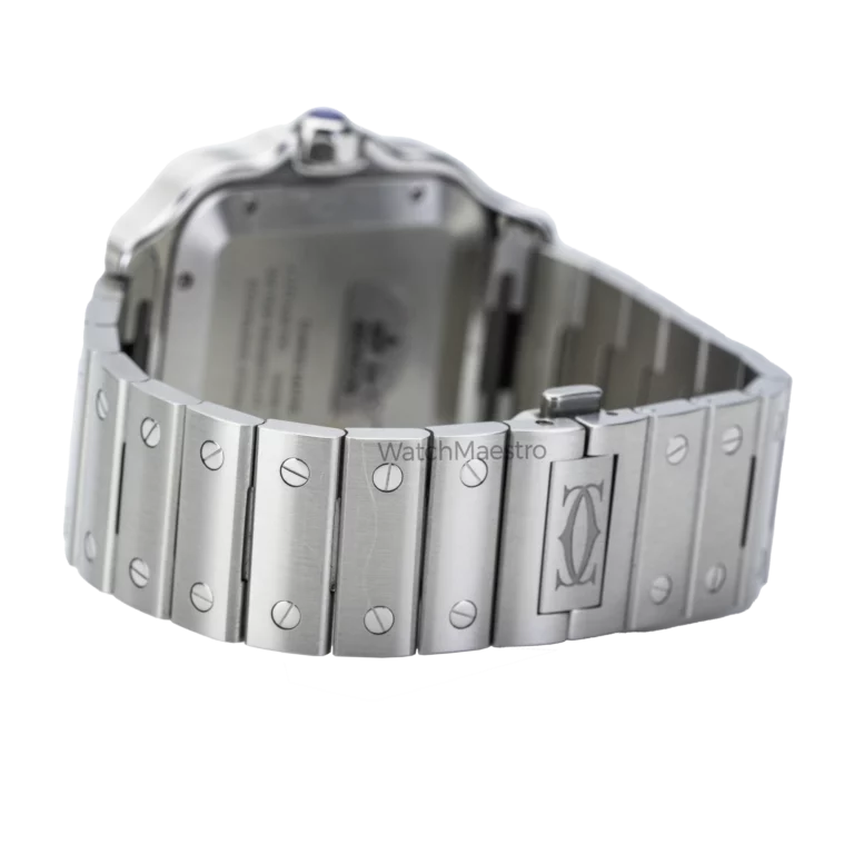 Cartier Santos White Roman (7)