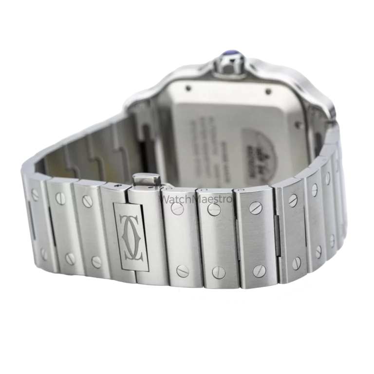 Cartier Santos White Roman (8)