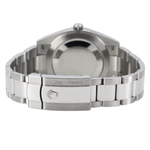 Rolex Datejust 41 Smooth Green Motif Oyster (5)