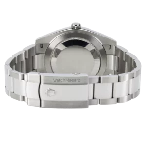 Rolex Datejust 41 Smooth Green Motif Oyster (6)