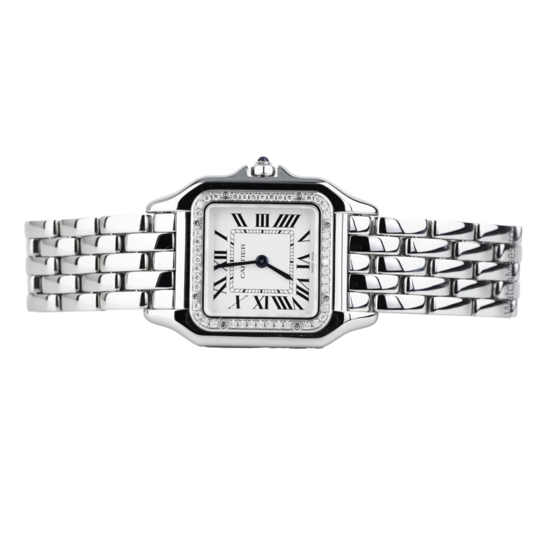 Cartier Panthere Ladies White Roman 7