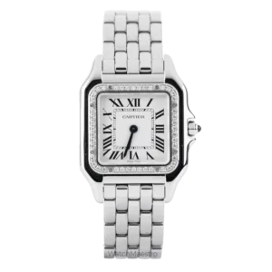 Cartier Panthere Ladies White Roman 1