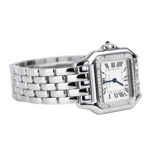 Cartier Panthere Ladies White Roman 3