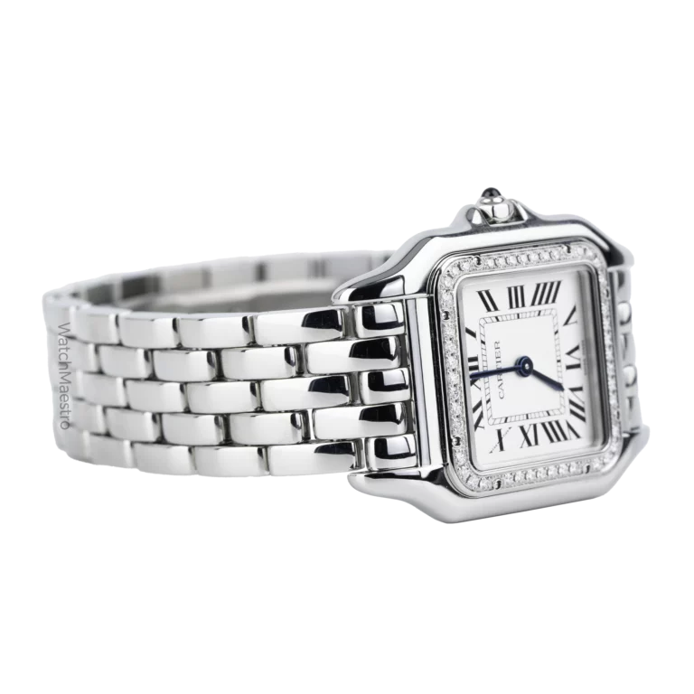 Cartier Panthere Ladies White Roman 3