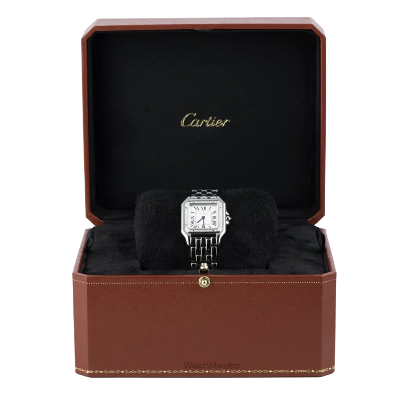 Cartier Panthere Ladies White Roman 8