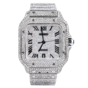 Iced Out Cartier Santos 1