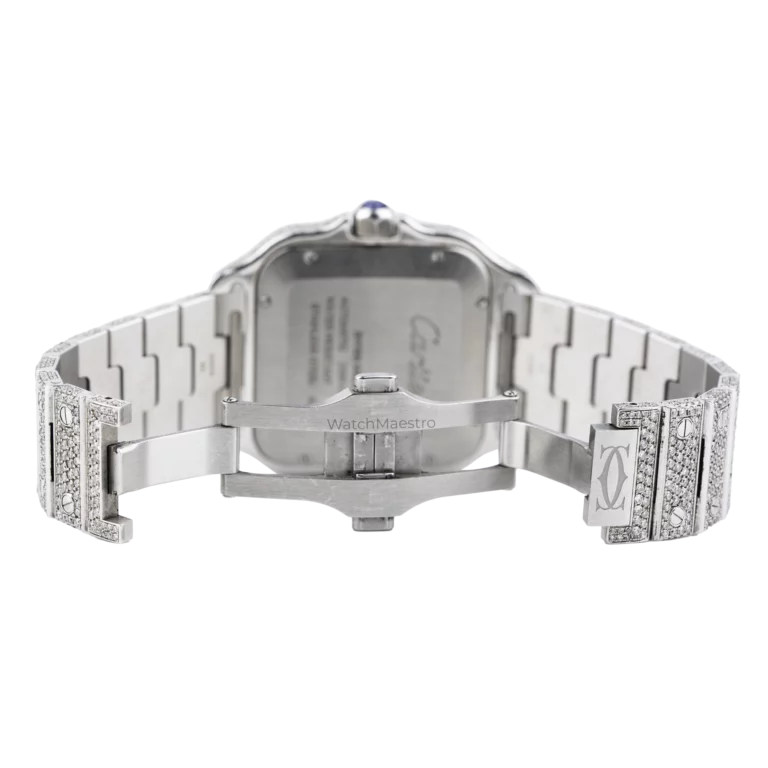Iced Out Cartier Santos 6