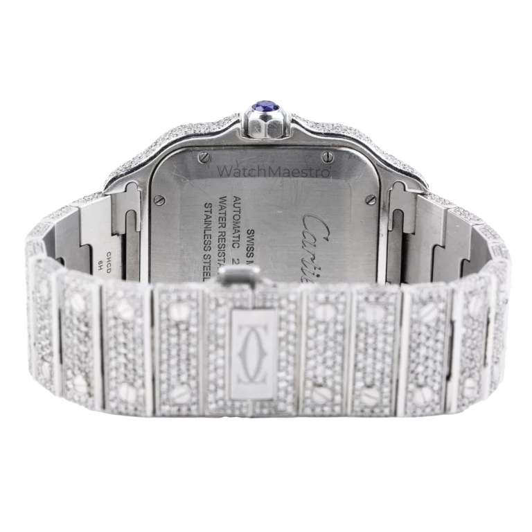 Iced Out Cartier Santos 7