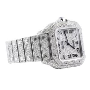 Iced Out Cartier Santos 9