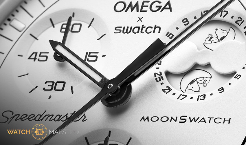 Moonswatch moonphase snoopy