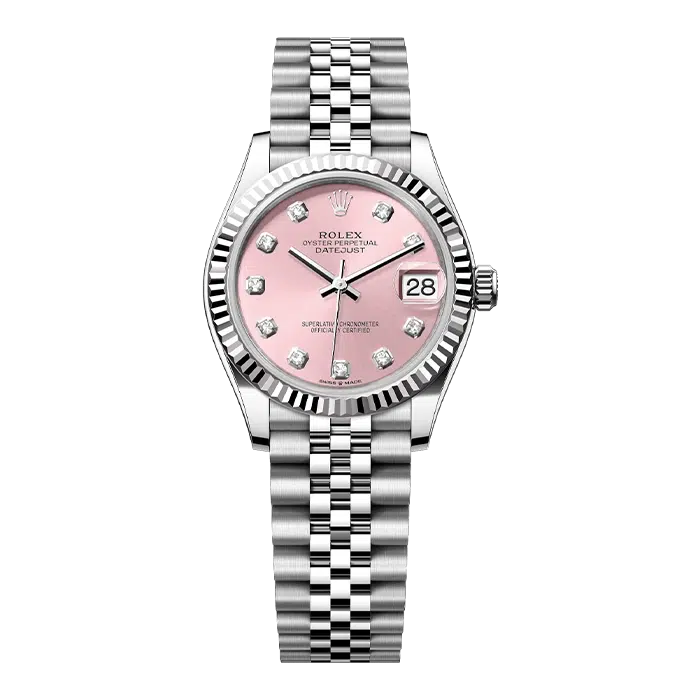 Rolex Datejust 31 Steel Pink Diamond