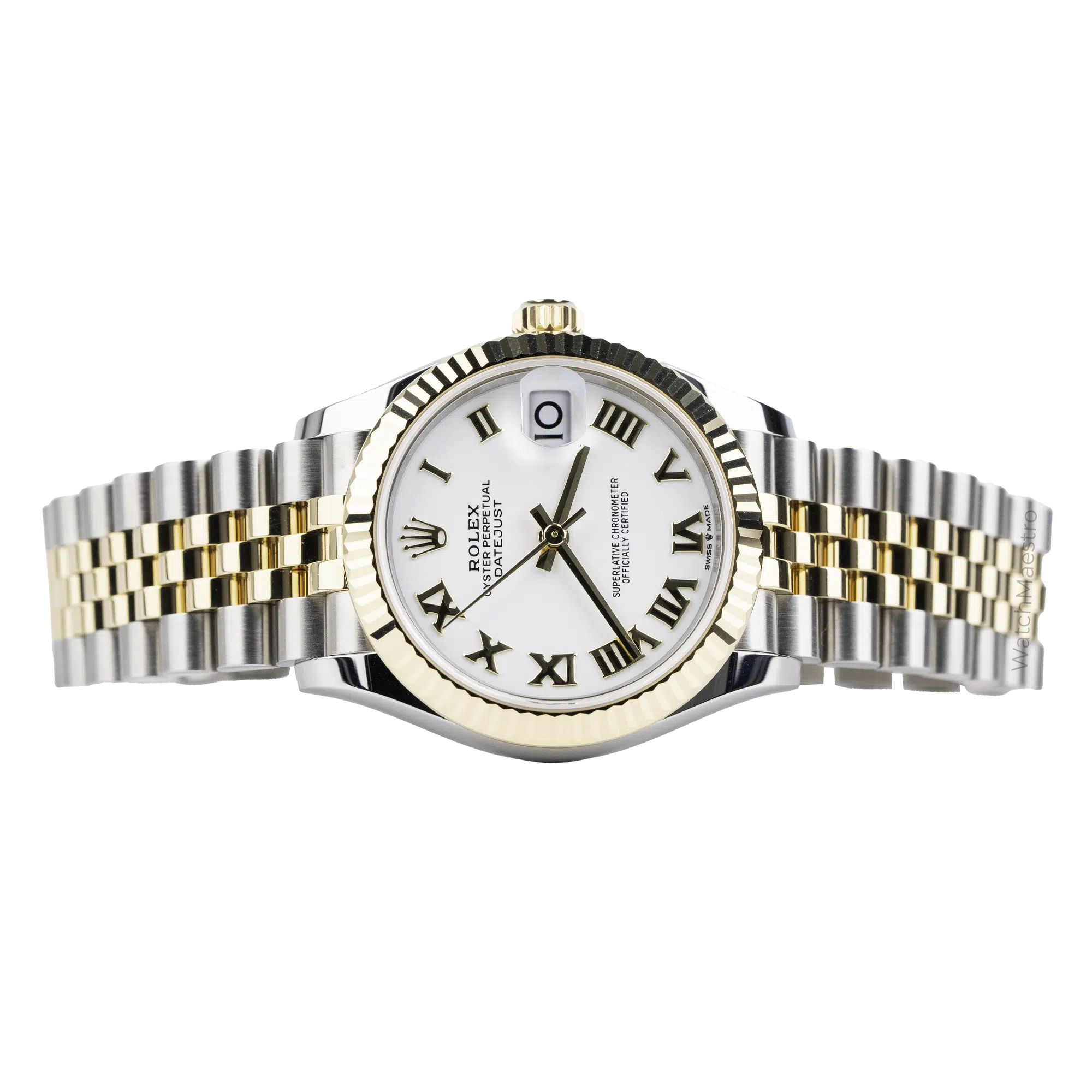 Rolex Datejust 31 White Roman Dial Two Tone 2