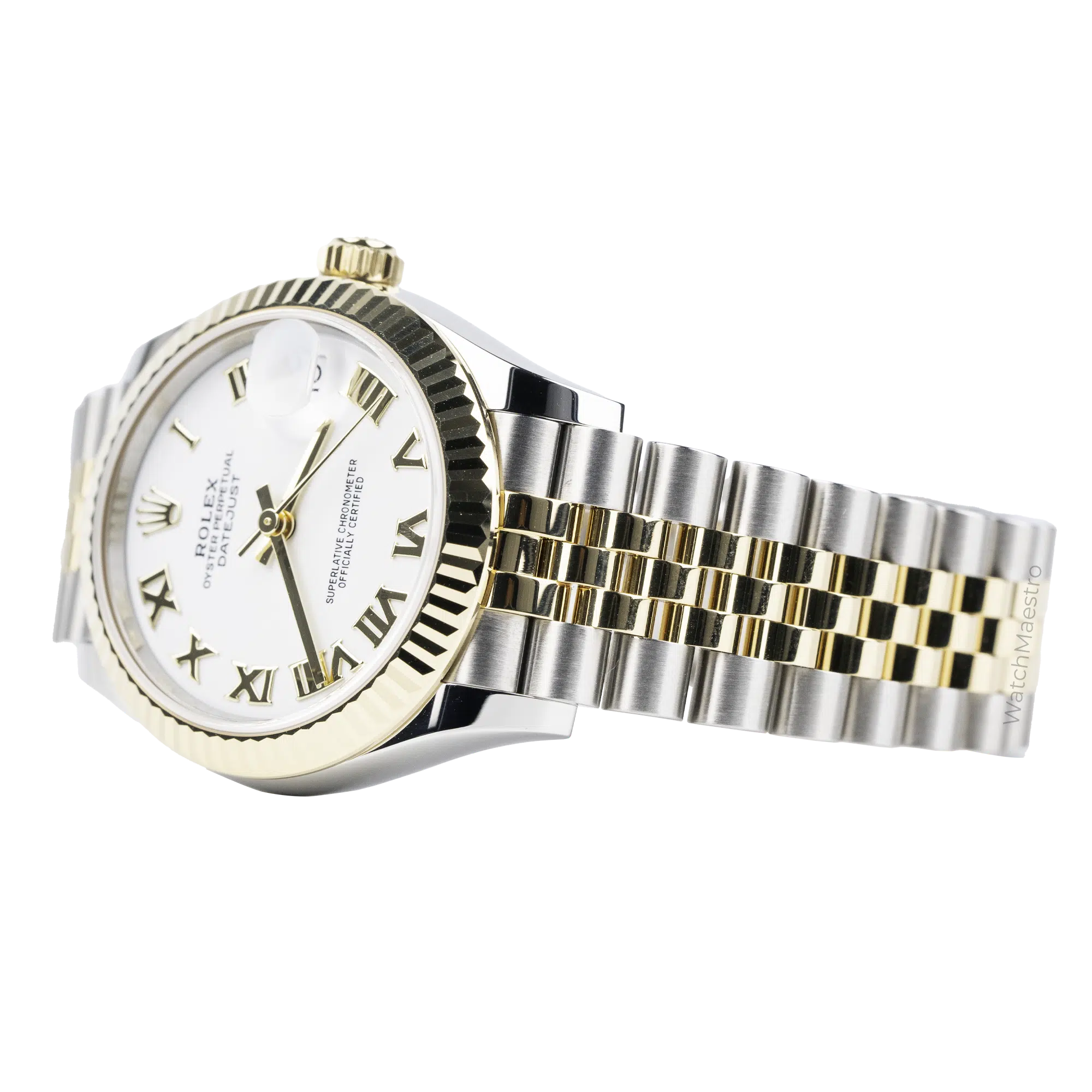 Rolex Datejust 31 White Roman Dial Two Tone 3