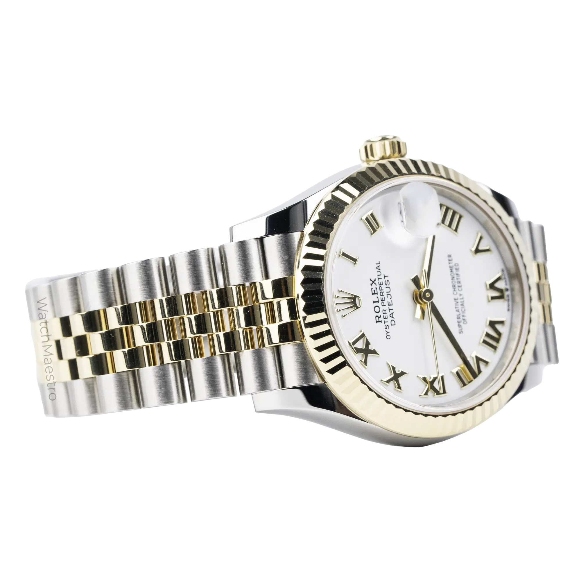 Rolex Datejust 31 White Roman Dial Two Tone 7